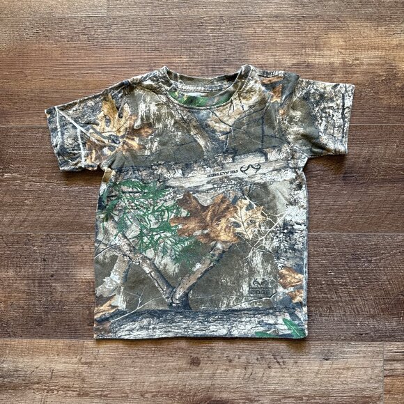 MagellanOutdoorsYouthCamoHuntingT-shirtXSRealtreeEdgeLikeNew
